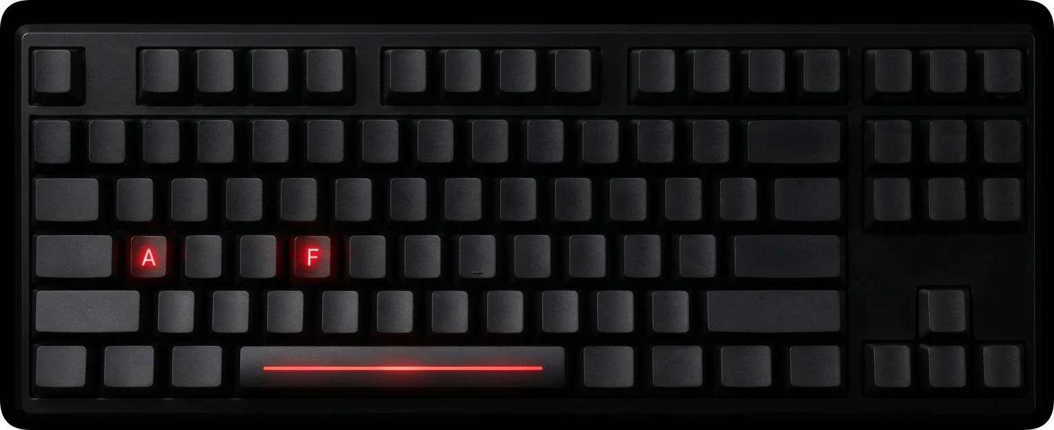 AF keyboard